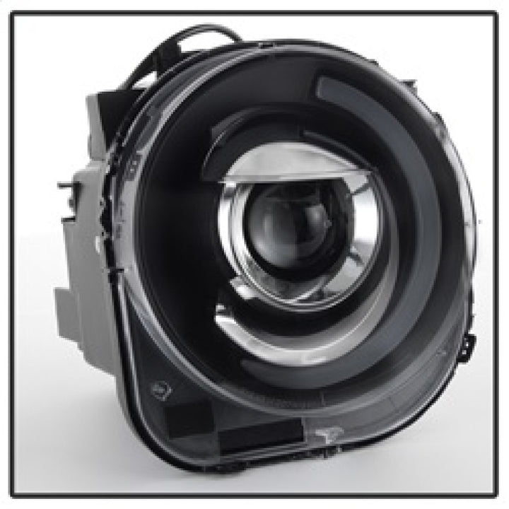 xTune 15-17 Jeep Renegade Light Bar DRL Projector Headlights -Black (PRO-JH-JREN-LBDRL-BK) - Bull Strap