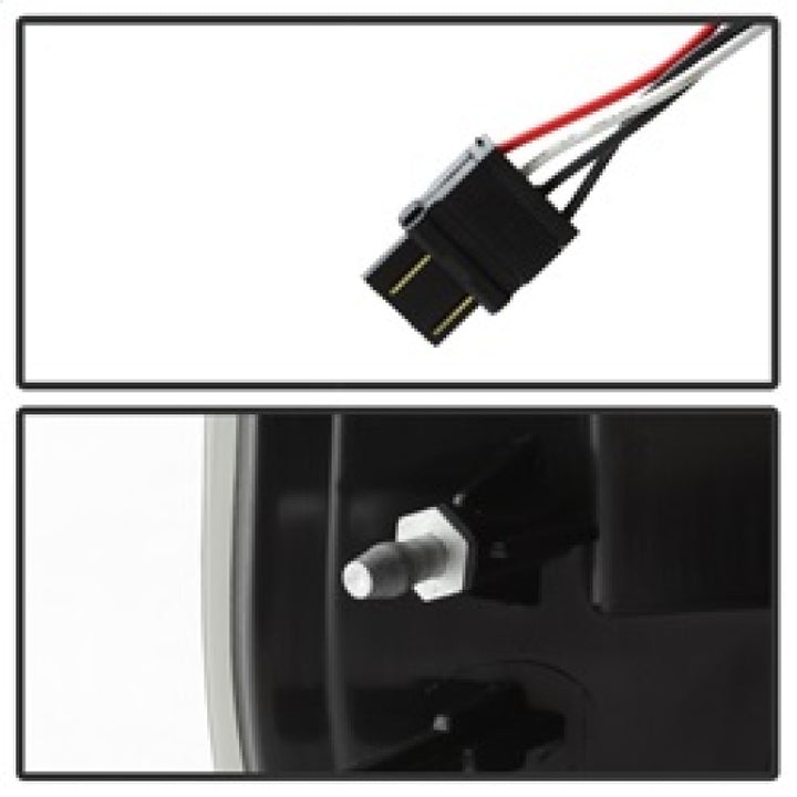 xTune 97-03 Ford F-150 Light Bar LED Tail Lights - Black Smoke (ALT-ON-FF15097-LBLED-BSM) - Bull Strap