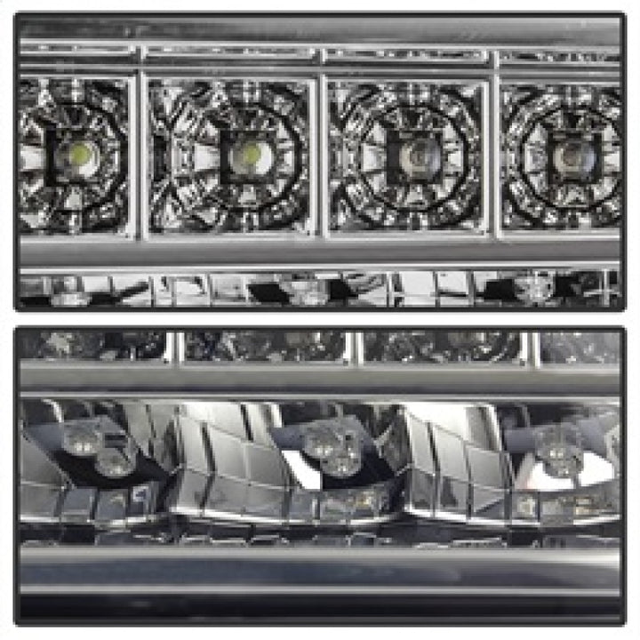 xTune 99-06 GMC Sierra (Excl Denali) Full LED Bumper Lights - Chrome (CBL-GSI99-LED-C) - Bull Strap