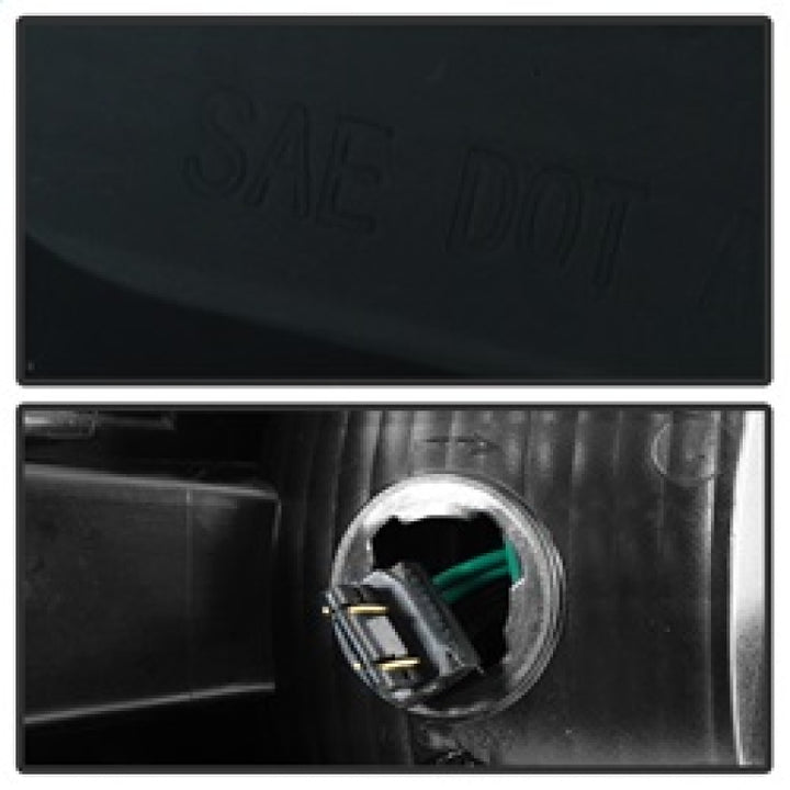 xTune Chevy 1500 14-16 / Silverado 2500HD/3500HD LED Tail Lights - Black Smoked ALT-JH-CS14-LED-BSM - Bull Strap