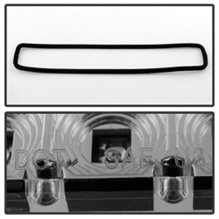 xTune Chevy Silverado 07-13 / GMC Sierra 07-13 LED 3RD Brake Light - Smoked BKL-CSIL07-LED-SM - Bull Strap