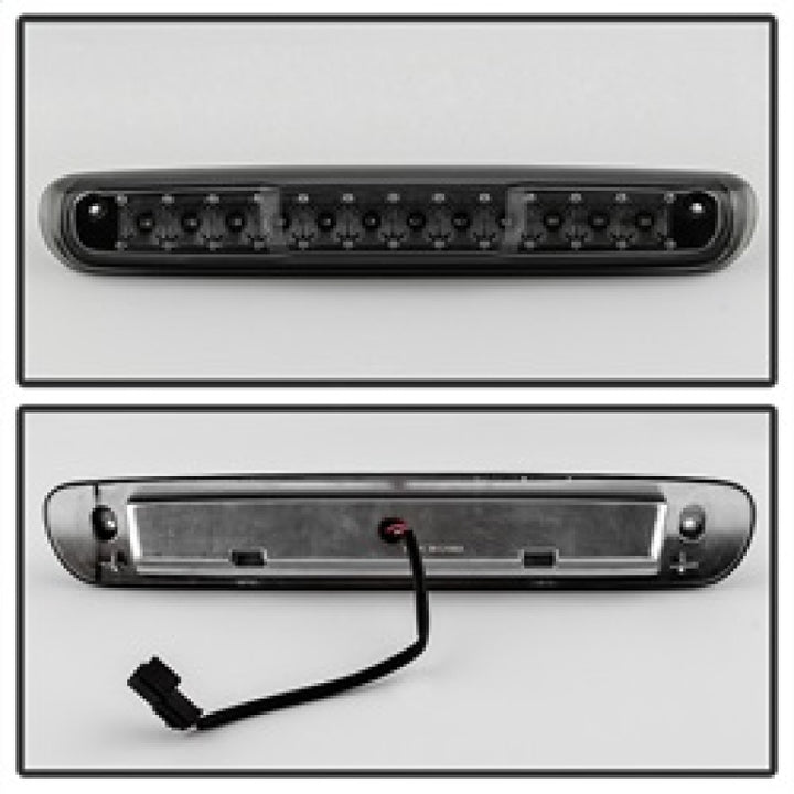xTune Chevy Silverado 07-13 / GMC Sierra 07-13 LED 3RD Brake Light - Smoked BKL-CSIL07-LED-SM - Bull Strap