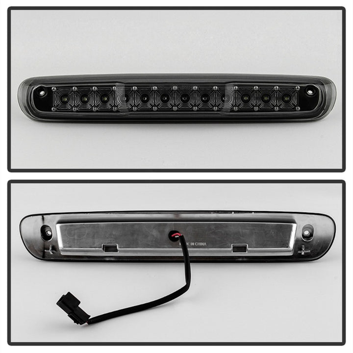 xTune Chevy Silverado 07-13 / GMC Sierra 07-13 LED 3RD Brake Light - Smoked BKL-CSIL07-LED-SM - Bull Strap