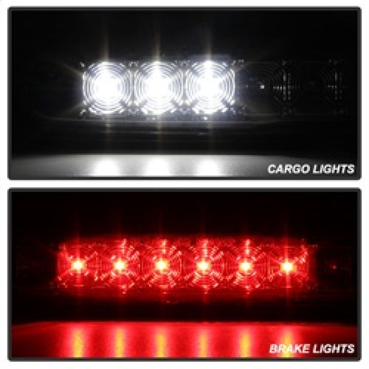 xTune Chevy Silverado 07-13 / GMC Sierra 07-13 LED 3RD Brake Light - Smoked BKL-CSIL07-LED-SM - Bull Strap