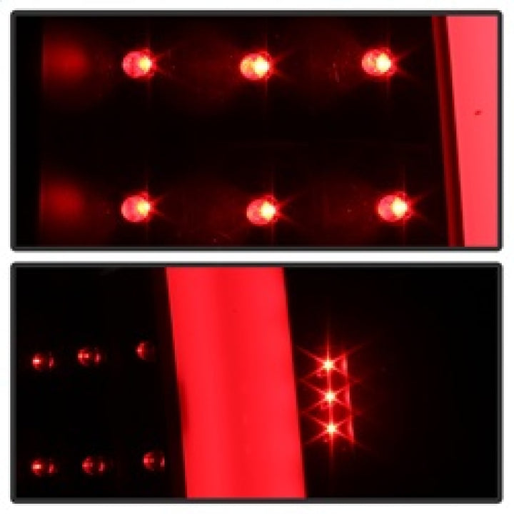 xTune Chevy Silverado 1500/2500/3500 99-02 Version 3 Tail Lights Black Smoke ALT-ON-CS99V3-LBLED-BSM - Bull Strap