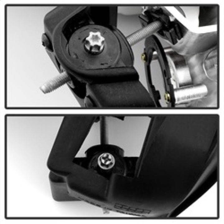 xTune Chevy Silverado 1500 99-02 OEM Style Headlights w/ Bumper Lights - Chrome HD-JH-CSIL99-OE-SET - Bull Strap