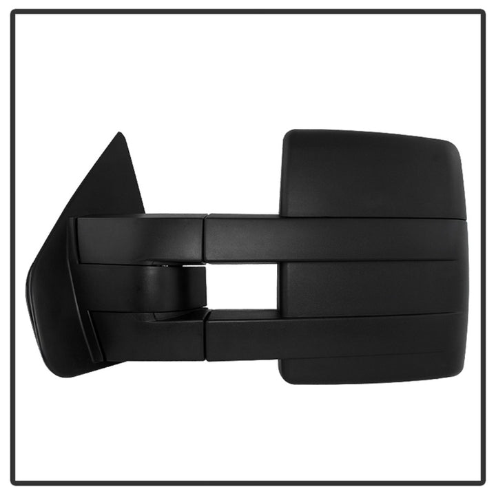 xTune Ford F150 07-14 Power Heated Amber LED Signal Telescoping Mirror Left MIR-FF15007S-PWH-AM-L - Bull Strap