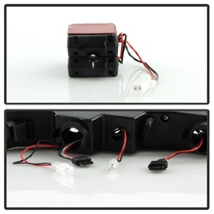 xTune GMC Sierra 99-06 /Yukon 00-06 Headlights & LED Bumper Lights - Black HD-JH-GS99-LED-SET-BK - Bull Strap