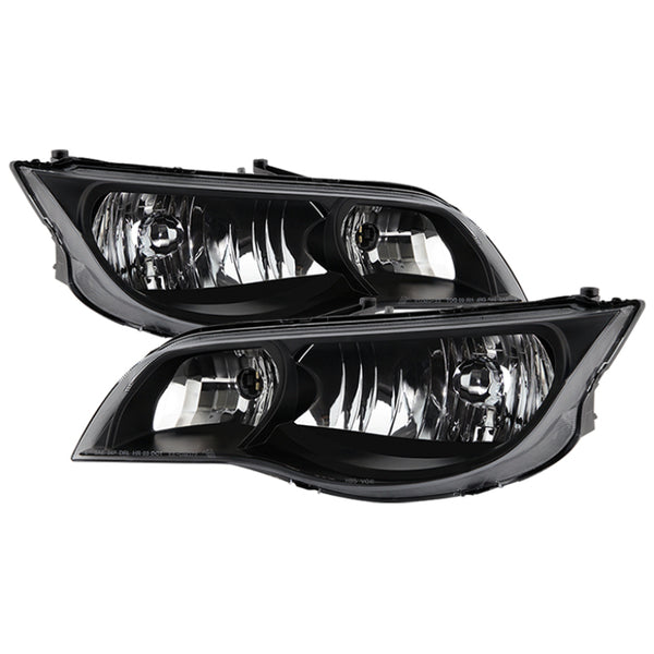 xTune Saturn ION Coupe 03-07 (Not Sedan) OEM Style Headlights - Black HD-JH-SAION-2D-BK - Bull Strap