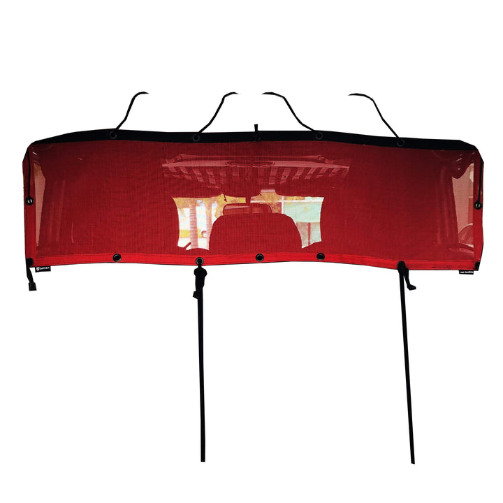 Bartact Cargo/Pet Barrier Divider Shade- Jeep Wrangler JLU Rear Bench Upper (PAT PENDING) - Bull Strap