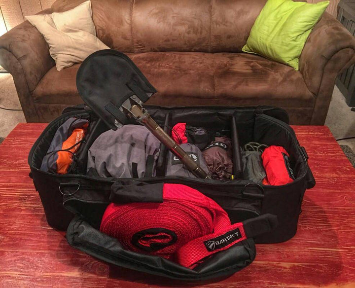 Bartact Jeep Wrangler Storage Bag 36" with dividers - XXBUMPGEB - Bull Strap