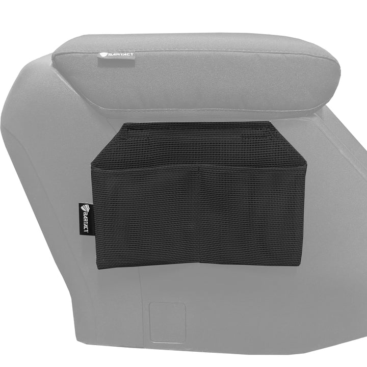 Bronco Accessories Console Lid Organizer Pouch for Ford Bronco 2021 2022 2023 Center Console Driver or Passenger Side Bartact (Pat Pending) - Bull Strap