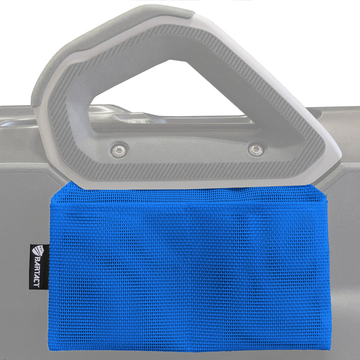 Bronco Accessories Console Organizer Pouch for Ford Bronco 2021 2022 2023 Center Console Passenger Side Lower Area Bartact (Pat Pending) - Bull Strap