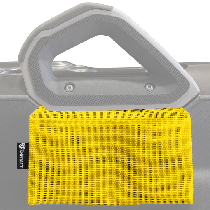 Bronco Accessories Console Organizer Pouch for Ford Bronco 2021 2022 2023 Center Console Passenger Side Lower Area Bartact (Pat Pending) - Bull Strap