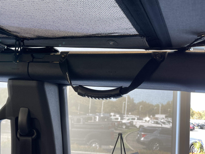 Bronco Accessories Grab Handles for Roll Bars compatible with Ford Bronco 2021 2022 2023 Full-Size Plastic Grip Bartact - Bull Strap