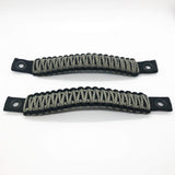 Bronco Paracord Grab Handles Custom for Ford Bronco Full-Size 2021 2022 2023 (Pair of 2) Bartact - Bull Strap