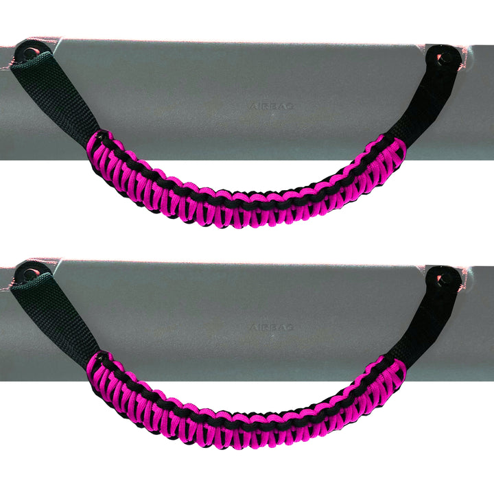 Bronco Paracord Grab Handles Custom for Ford Bronco Full-Size 2021 2022 2023 (Pair of 2) Bartact - Bull Strap
