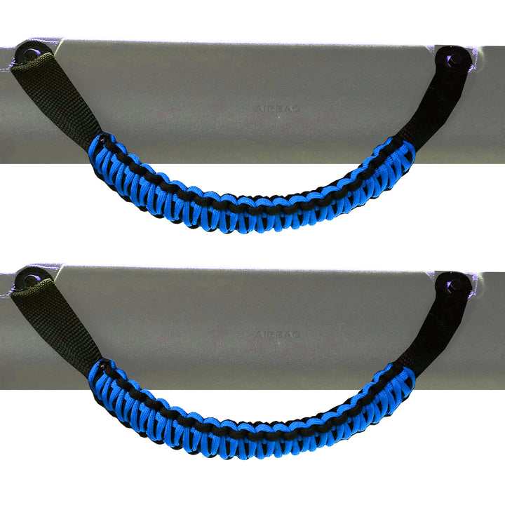 Bronco Paracord Grab Handles Custom for Ford Bronco Full-Size 2021 2022 2023 (Pair of 2) Bartact - Bull Strap