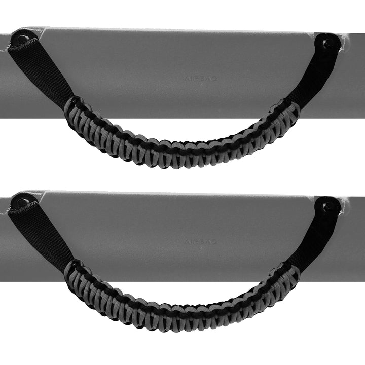 Bronco Paracord Grab Handles Custom for Ford Bronco Full-Size 2021 2022 2023 (Pair of 2) Bartact - Bull Strap