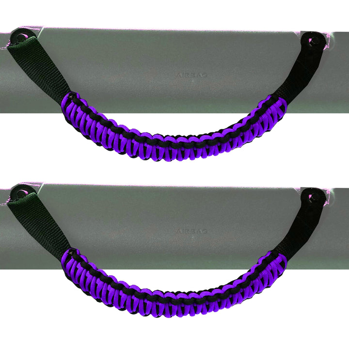 Bronco Paracord Grab Handles Custom for Ford Bronco Full-Size 2021 2022 2023 (Pair of 2) Bartact - Bull Strap