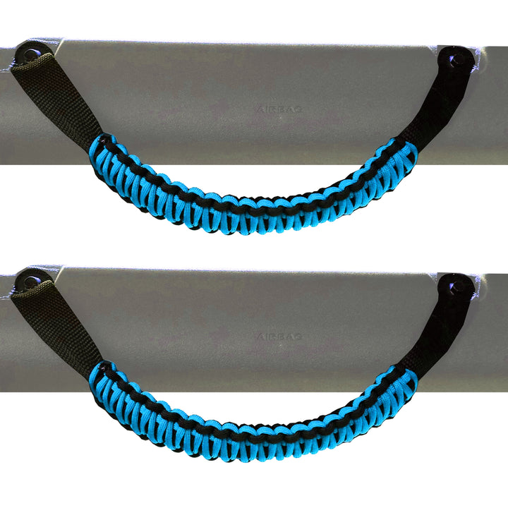 Bronco Paracord Grab Handles Custom for Ford Bronco Full-Size 2021 2022 2023 (Pair of 2) Bartact - Bull Strap