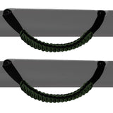 Bronco Paracord Grab Handles Custom for Ford Bronco Full-Size 2021 2022 2023 (Pair of 2) Bartact - Bull Strap