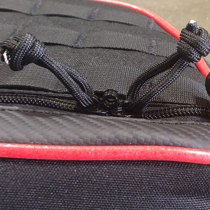 Can Am X3 Door Bags, FRONT Pair (Driver and Passenger) w/ PALS / MOLLE and lockable interior pistol pocket, Bartact - Bull Strap