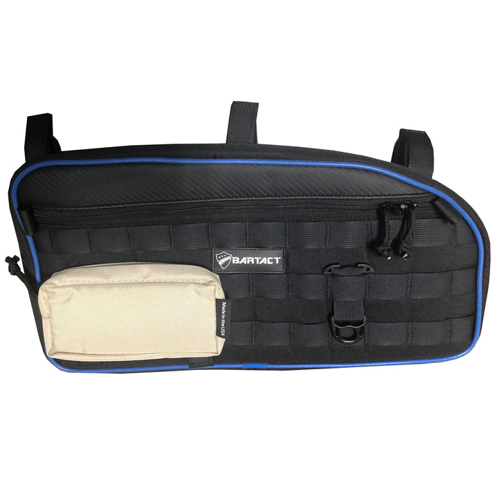 Can Am X3 Door Bags, REAR Pair (Driver and Passenger) w/ PALS / MOLLE and padded interior pocket - Bull Strap