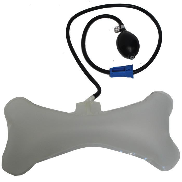Car Seat Lumbar Support Air Bladder with manual pump and release valve Bartact Seat Covers - Bull Strap