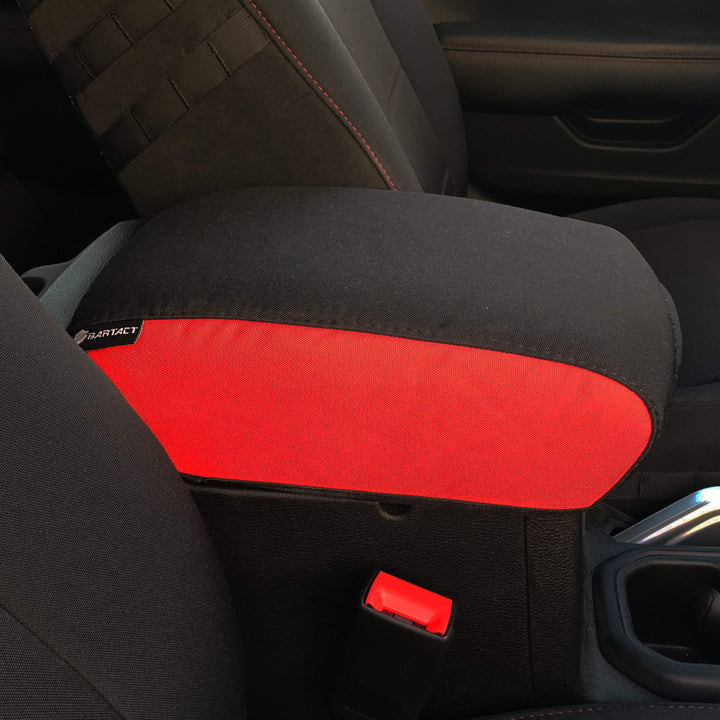 Center Console Cover for Jeep Wrangler JL JLU 2018-23 - Padded Bartact - Bull Strap