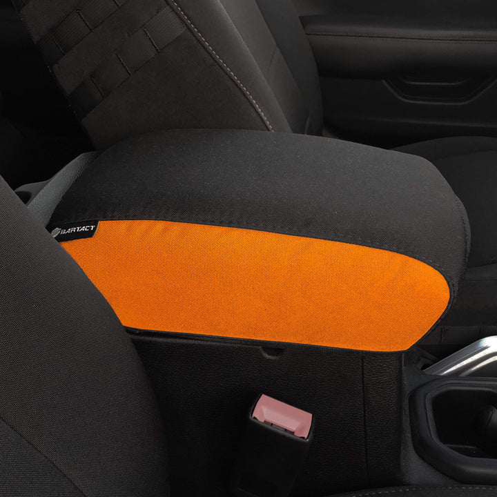 Center Console Cover for Jeep Wrangler JL JLU 2018-23 - Padded Bartact - Bull Strap