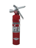 Clean Agent Fire Extinguisher - Amerex B385TS, 2.5lb Halotron 1 Extinguisher - Bull Strap