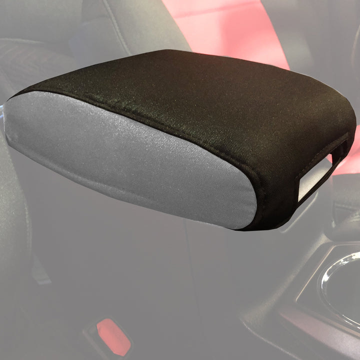 Console Cover for Toyota Tacoma 2016-22 (Standard and TRD) Padded by Bartact - Bull Strap