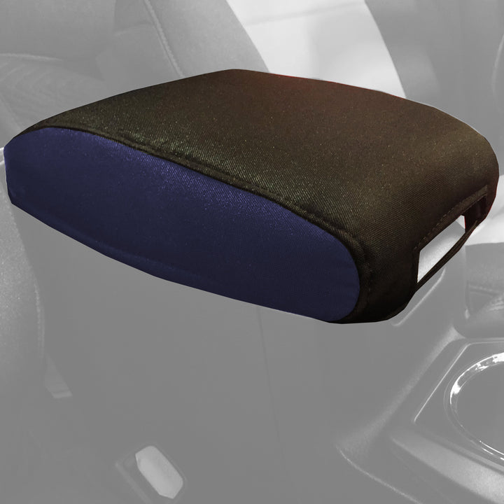 Console Cover for Toyota Tacoma 2016-22 (Standard and TRD) Padded by Bartact - Bull Strap