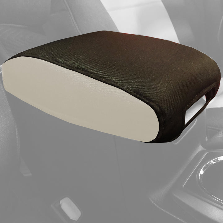 Console Cover for Toyota Tacoma 2016-22 (Standard and TRD) Padded by Bartact - Bull Strap