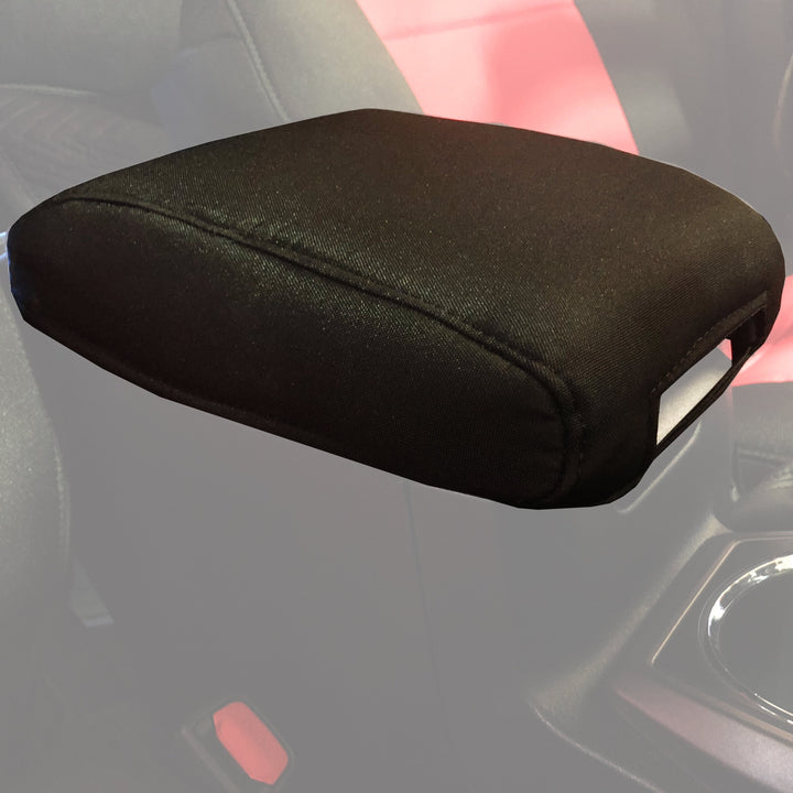 Console Cover for Toyota Tacoma 2016-22 (Standard and TRD) Padded by Bartact - Bull Strap