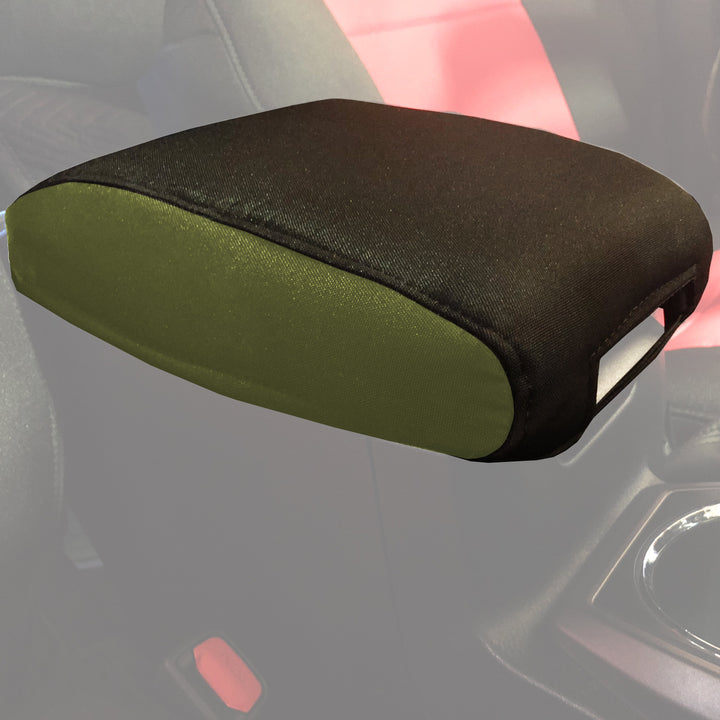 Console Cover for Toyota Tacoma 2016-22 (Standard and TRD) Padded by Bartact - Bull Strap