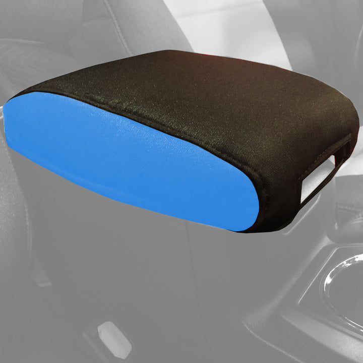 Console Cover for Toyota Tacoma 2016-22 (Standard and TRD) Padded by Bartact - Bull Strap