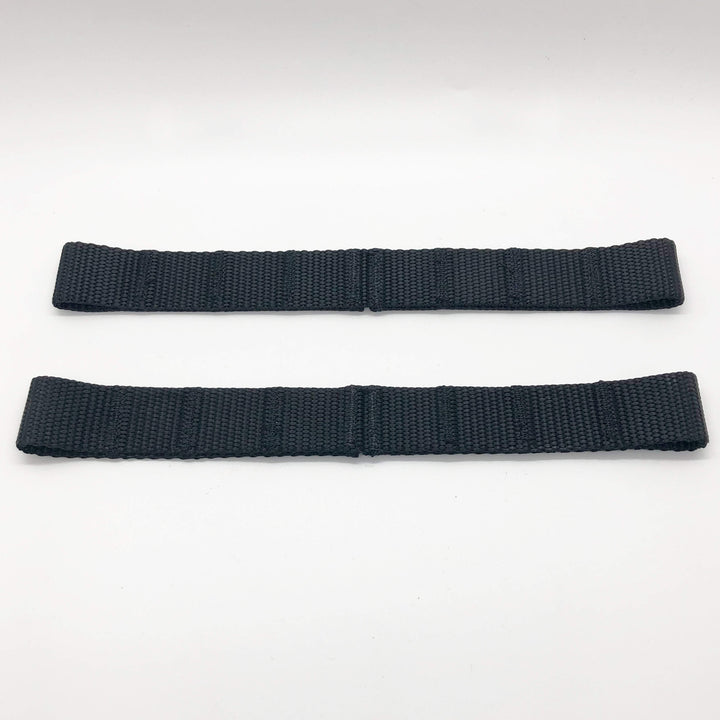 Door Limiting Straps & Black Footman Loops | adjustable (pair of 2) for Jeep Wrangler 1976-06 CJ, YJ, TJ, LJ | Bartact - Bull Strap