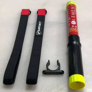 Element E100 Fire Extinguisher 100 Second A B C K PLUS Roll Bar Strap Holder Combo Kit | PALS/MOLLE Compatible | Bartact - Bull Strap