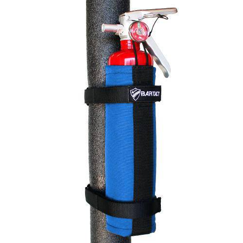 Fire Extinguisher Holder Roll Bar Mount for 2.5 LB Fire Extinguisher PALS MOLLE Compatible Bartact (Patent Pending) - Bull Strap