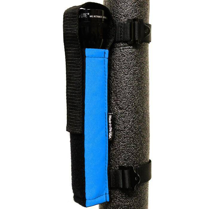 Flashlight Holder Extreme Roll Bar PALS MOLLE Compatible for 2, 3, and 4, D and C Cell lights Bartact - Bull Strap