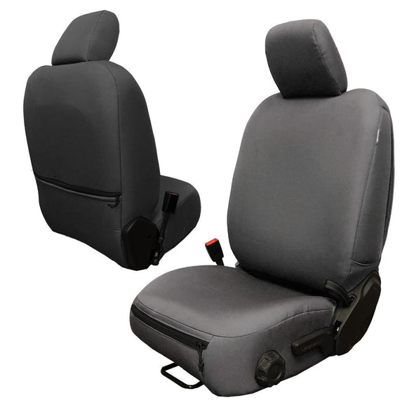 Front Seat Covers for Jeep Gladiator 2019-23 JT BARTACT - Base Line Performance (PAIR) - (NOT for Mojave or 392 Edition) - Bull Strap