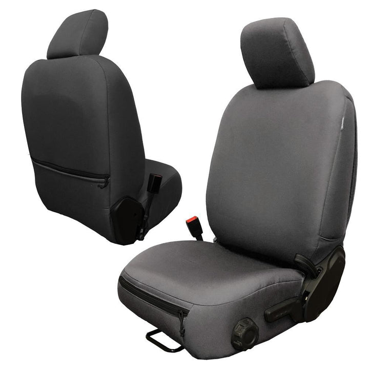 Front Seat Covers for Jeep Gladiator 2019-23 JT BARTACT - Base Line Performance (PAIR) - (NOT for Mojave or 392 Edition) - Bull Strap