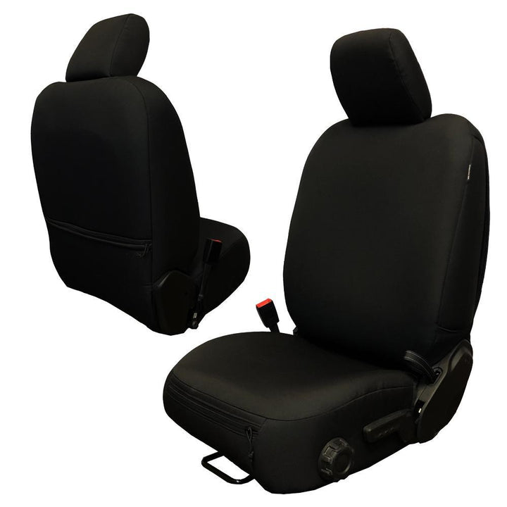 Front Seat Covers for Jeep Gladiator 2019-23 JT BARTACT - Base Line Performance (PAIR) - (NOT for Mojave or 392 Edition) - Bull Strap