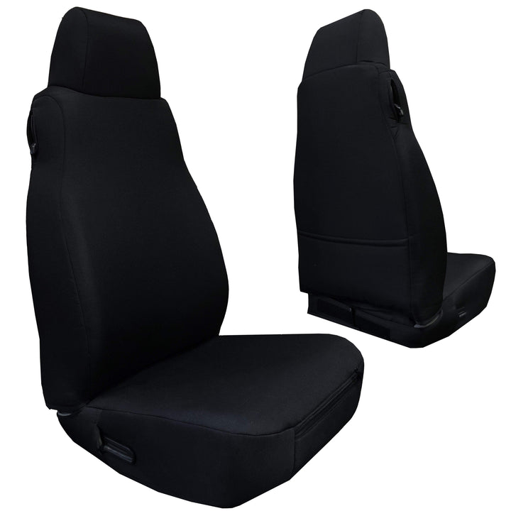 Front Seat Covers for Jeep Wrangler TJ and LJ 2003-06 Bartact - Base Line Performance (PAIR) - Bull Strap