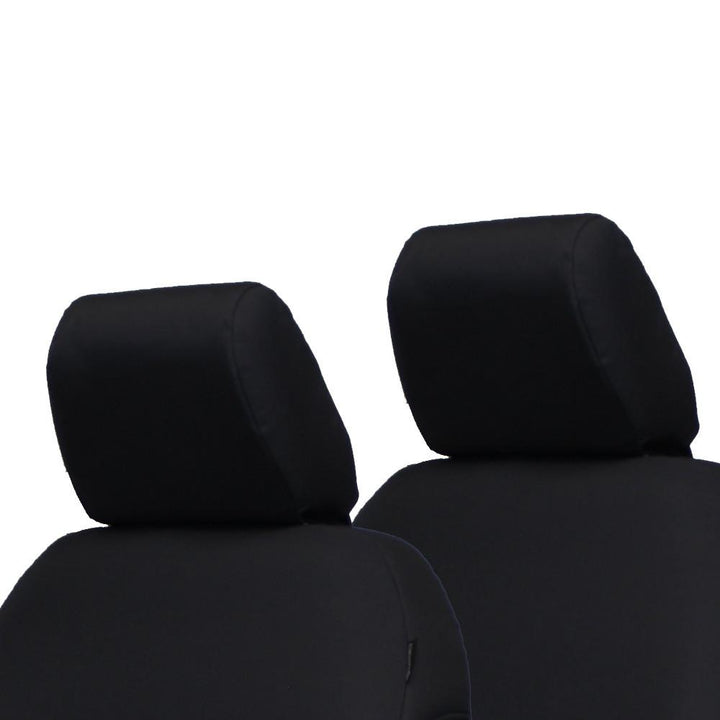 Head Rest Covers (PAIR) for 2011-18 Jeep Wrangler JK 2 Door Rear Bench - Bull Strap