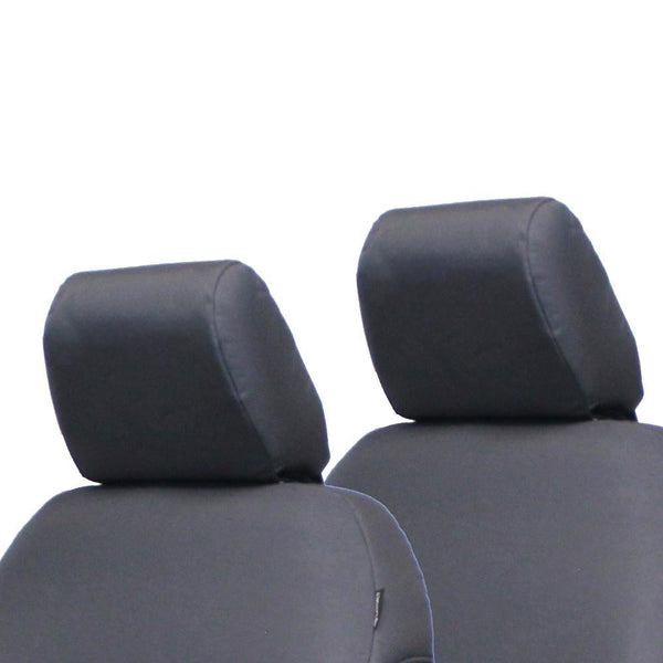 Head Rest Covers (PAIR) for 2011-18 Jeep Wrangler JK JKU Front Seats - Bull Strap