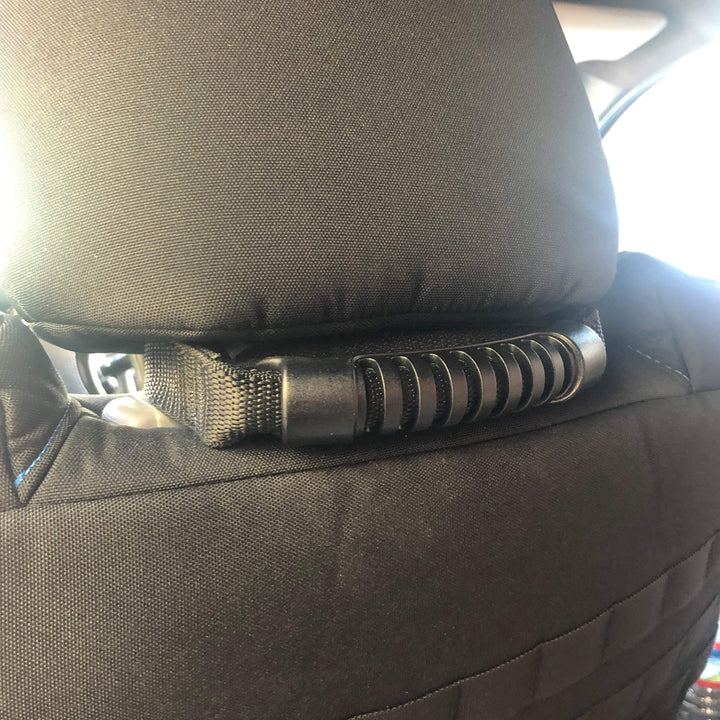Headrest Grab Handles for vehicles with removable head rests (PAIR of 2) Plastic Grip Bartact - Bull Strap