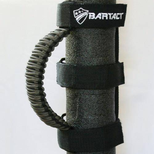 Jeep Grab Handles for Roll Bar (PAIR of 2) Paracord Grab Handles for Jeep Wrangler, Gladiator, Polaris RZR, CanAm Maverick X3 - Bull Strap